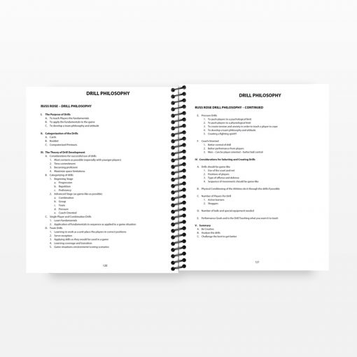 Volleyball Coaches Handbook - Sample pages