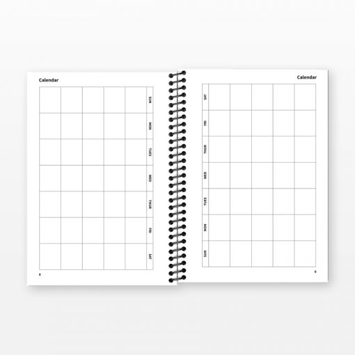 6-month calendar