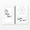 Dry erase interior covers