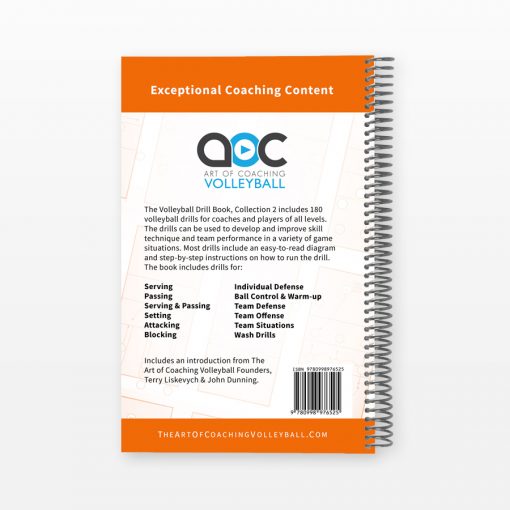 Volleyball Drills Collection 2 - Back cover