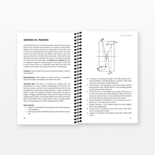 Coaching High School Volleyball - Sample pages
